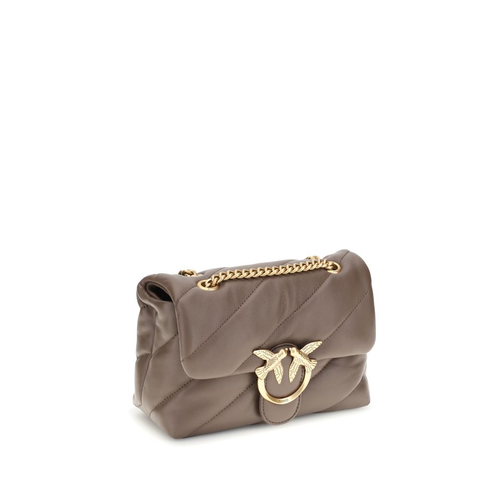 PINKO Love Mini Şişme Omuz Çantası